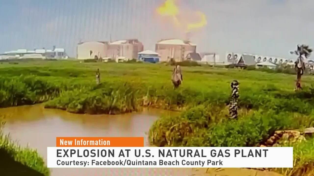 LNG Plant Explosion 06/10/22