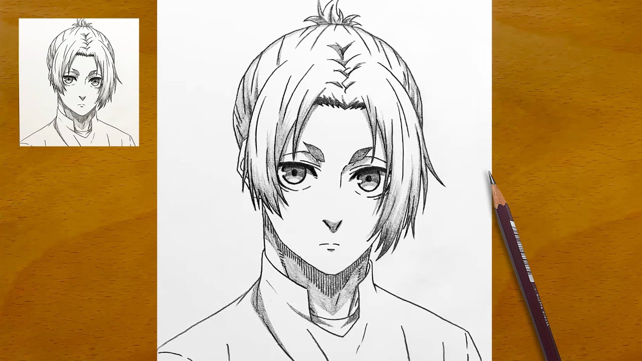How to Draw Reo Mikage from Blue Lock || Step by Step Pencil Art || Anime Sketch