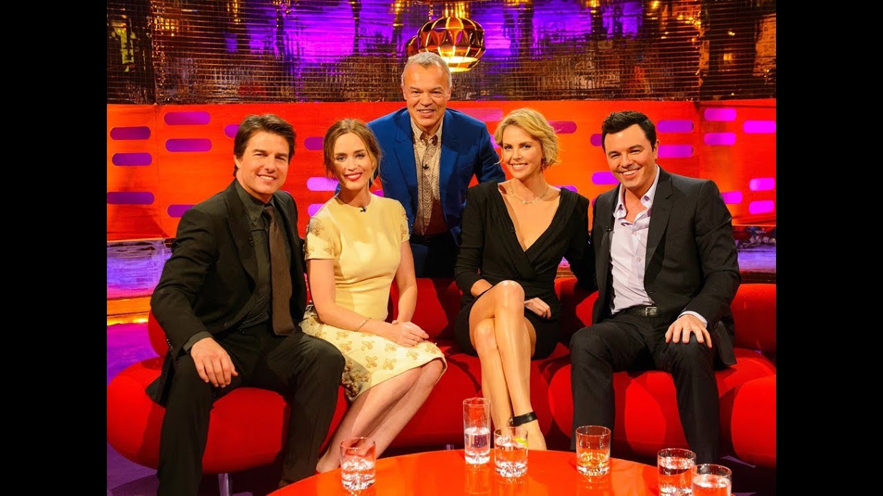 The Graham Norton Show with Tom Cruise, Emily Blunt, Charlize Theron, Coldplay (русские субтитры)