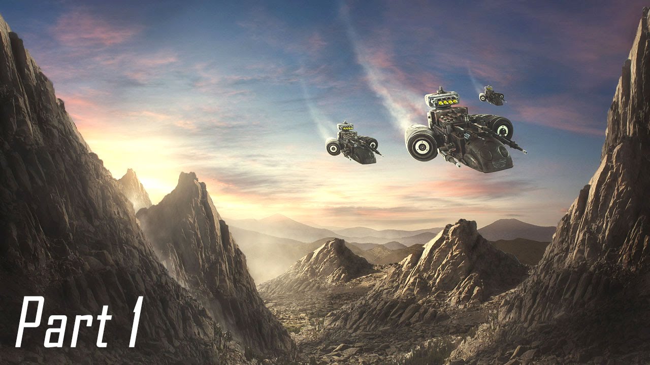 Photoshop Manipulation Matte Painting Tutorial Part1