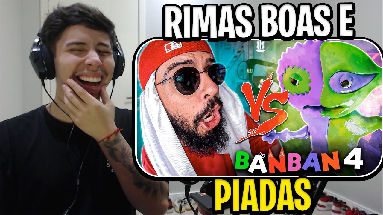 Jester (Garten of Banban 4) Vs. Mussa - Batalha com Games | REACT