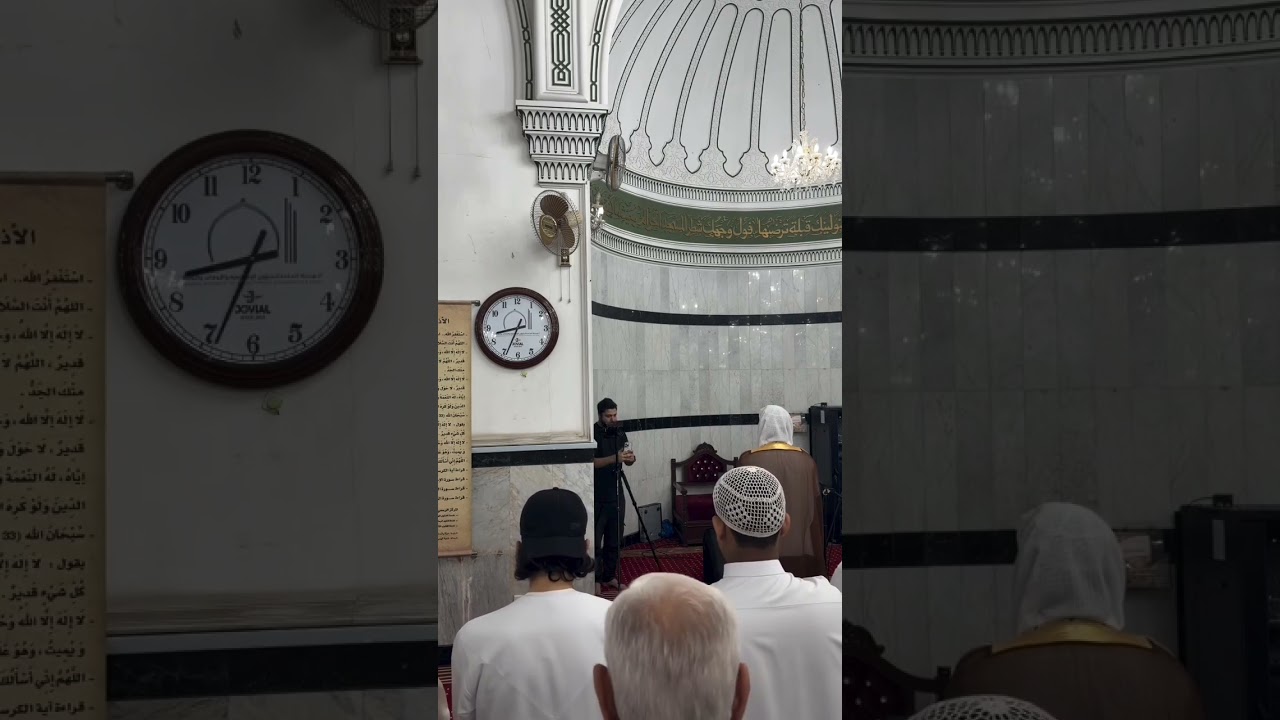 القارئ اسلام صبحي تراويح ليله 13 رمضان مسجد راشد بن حميد (سورة الإسراء)