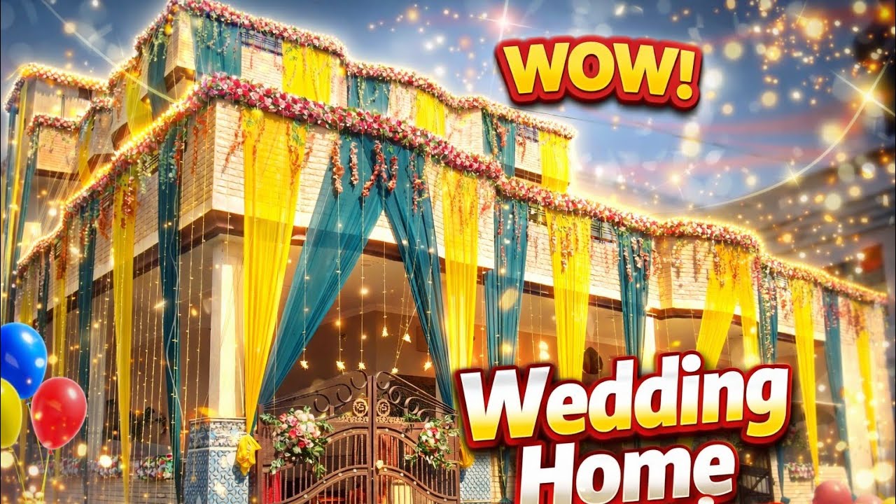 Wedding Home Decoration Ideas | Beautiful Shaadi Decor at Home | Limba Decor
