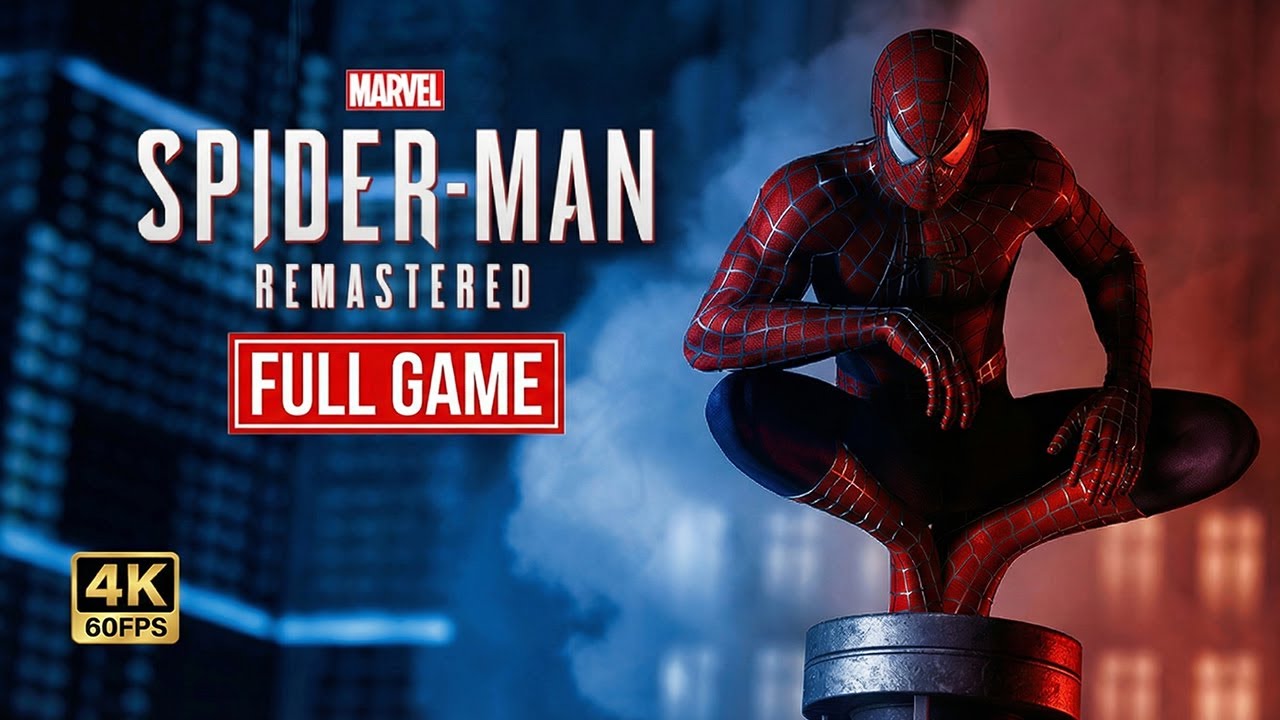 Marvel's Spider-Man Remastered PC - Full Game Walkthrough [4K 60FPS Ultra Ray Tracing]