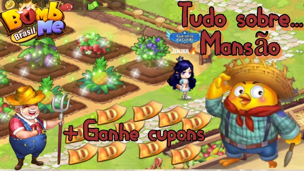 Bomb me BR - Saiba tudo sobre a Mansão (fazenda) + Dicas! ATUALIZADO