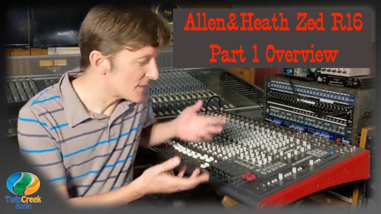 Обзор Allen & Heath Zed R16 Часть 1