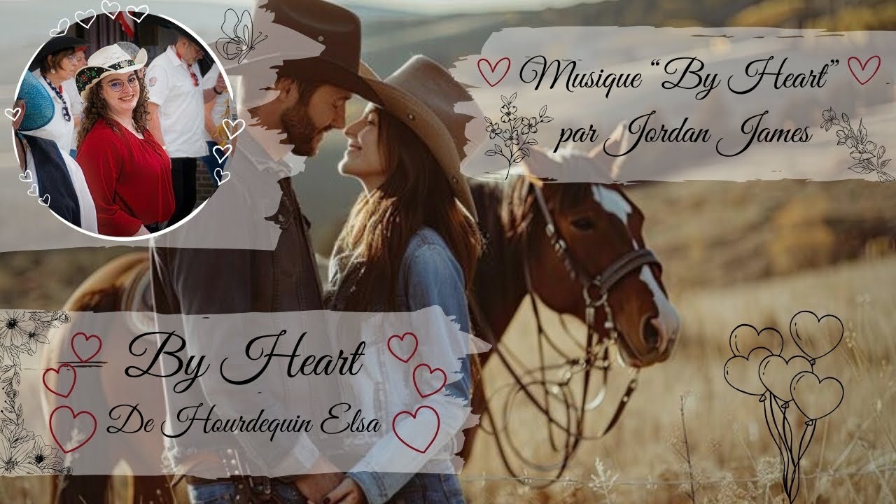 By Heart - Line Dance - Danse + Tuto - Hourdequin Elsa