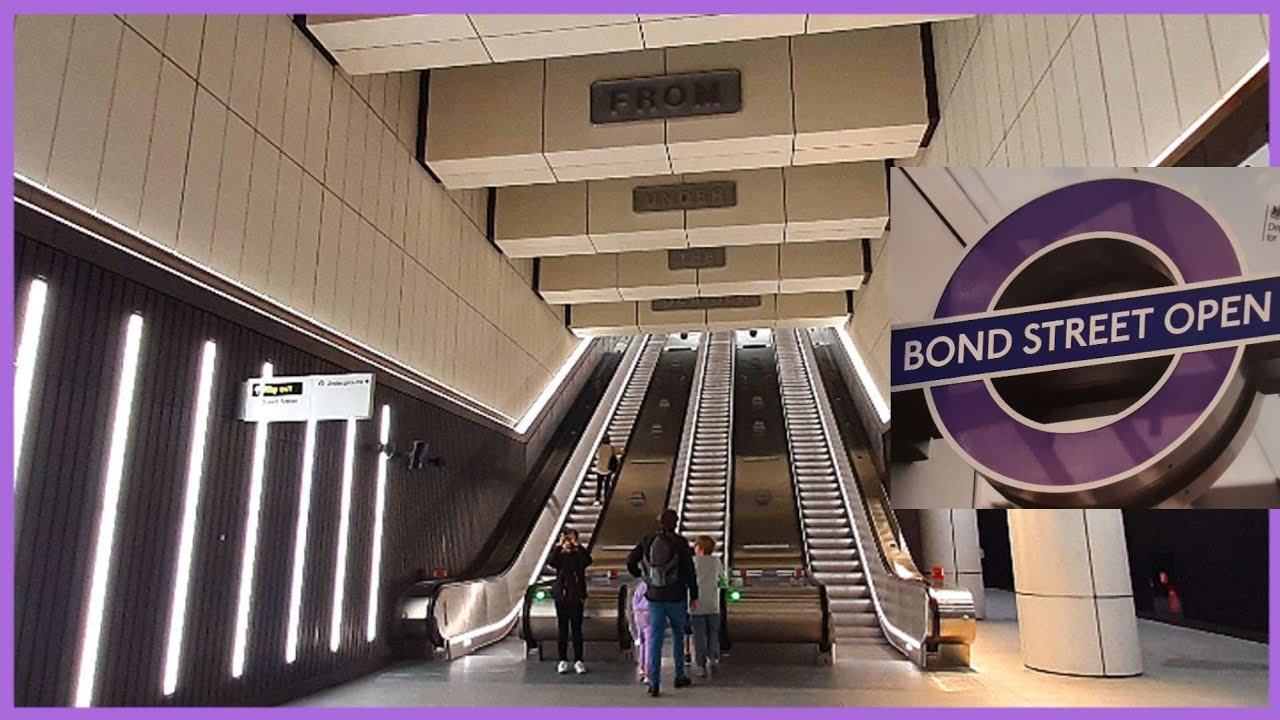 Bond Street Station Finally Opens on Elizabeth Line | Bond Street to Paddington Journey