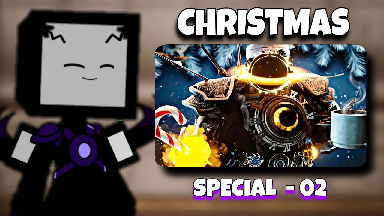 TITANS +Boom - S. T. React to Skibidi multiverse CHRISTMAS Special - 02 | Gacha React