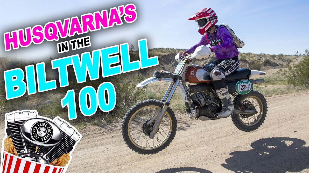 Wingin' It - On Any Saturday! Vintage Husqvarna Dirt Bikes in the Biltwell 100 2022 California!