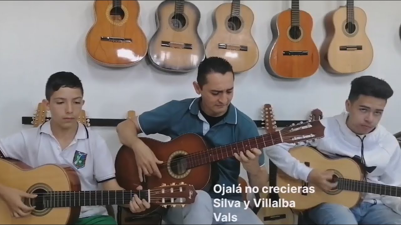 OJALA NO CRECIERAS _Vals_Tutorial guitarra