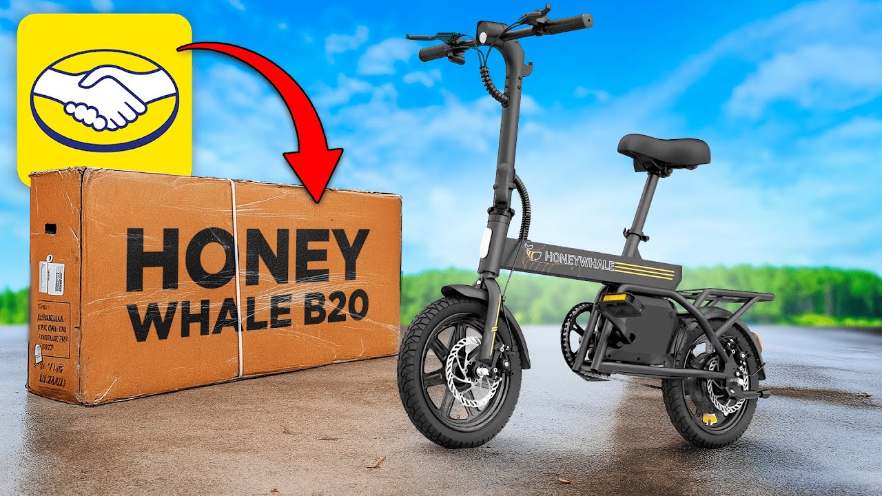 Comprei a Bicicleta Elétrica mais Barata - HoneyWhale B20