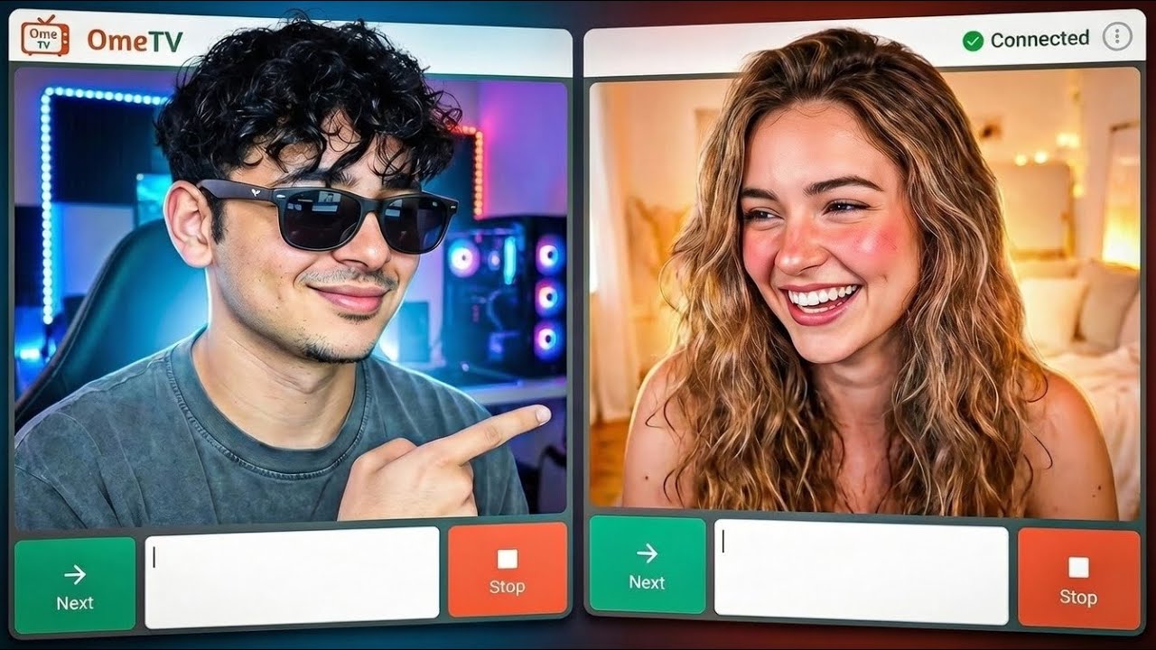 OmeTV'de Rizz Yaparken Yakalandım (&Ccedil;ILDIRDI)