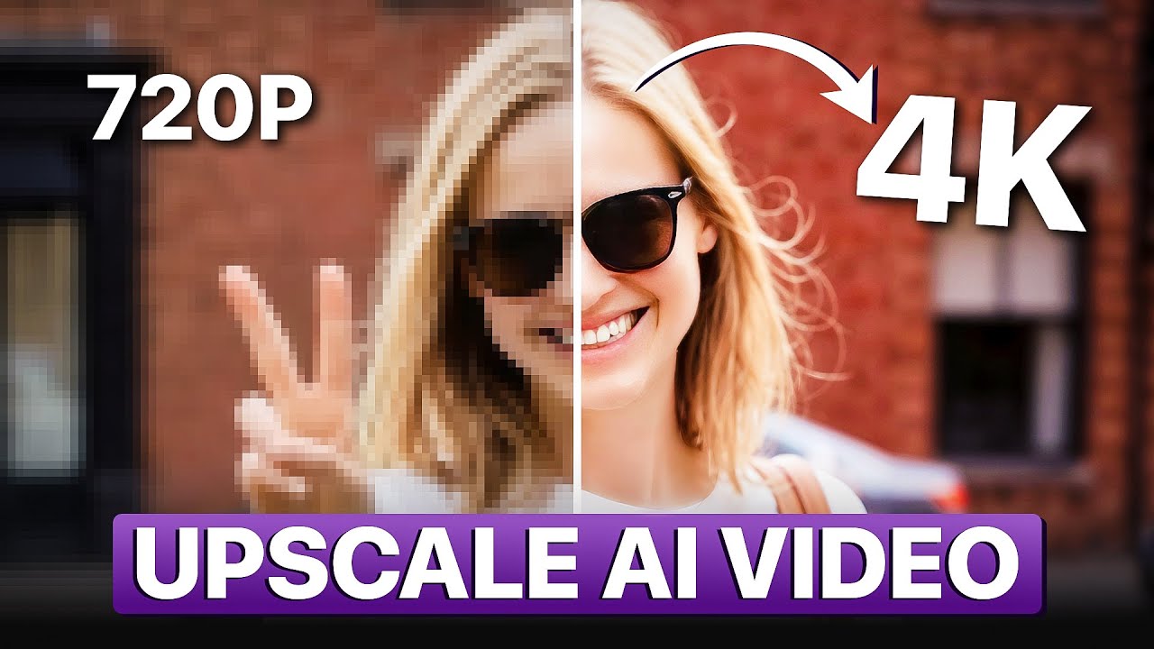 Best AI Tool to Upscale Video Quality (4k)