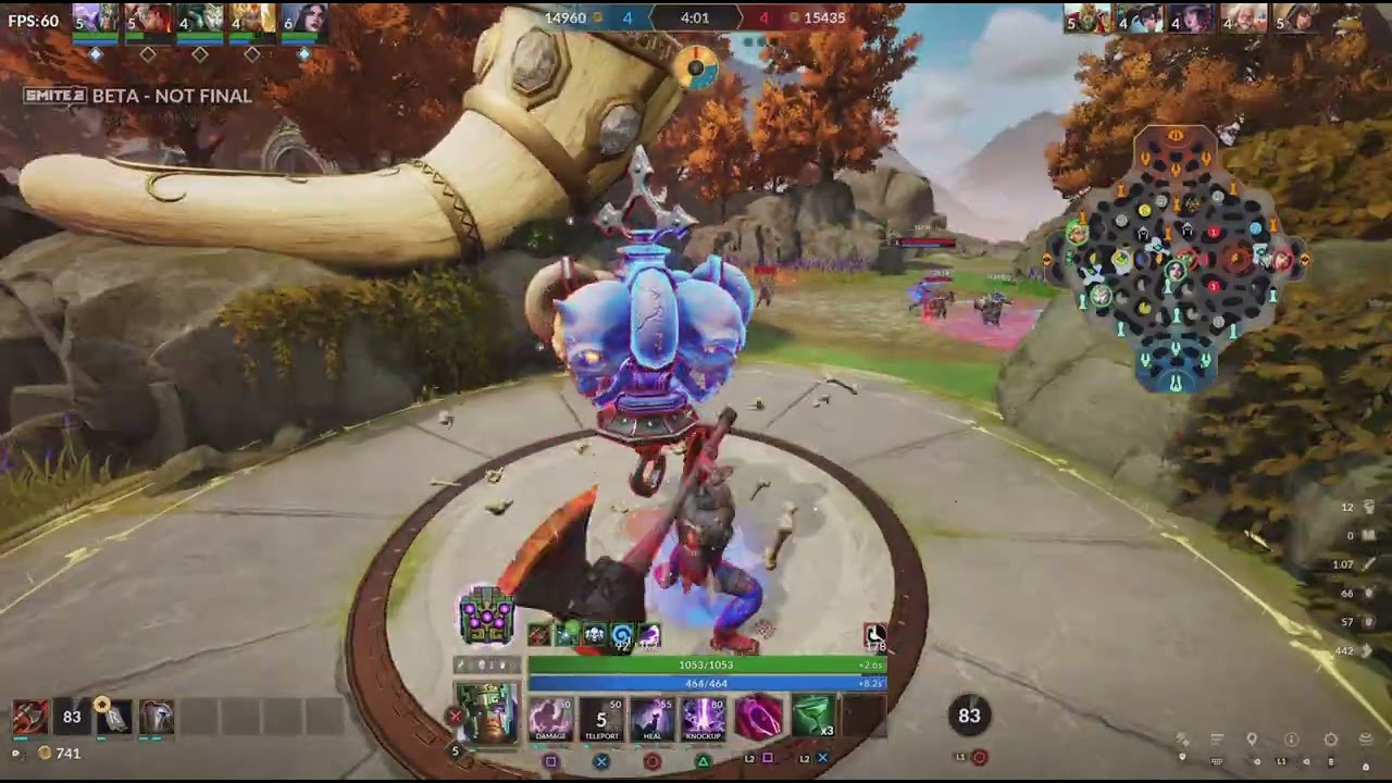 Smite 2 Open Beta Diamond Rank Conquest Chaac Solo | The Best Hou Yi Jungle You Will EVER See