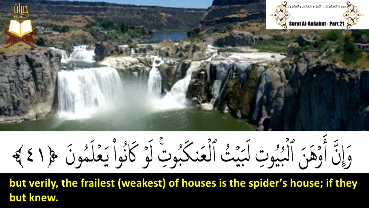 029:Surah Al Ankabut| Sheikh Mishary Rashid Al-Afasy | سورة العنكبوت |القارئ : مشارى بن راشد العفاسى