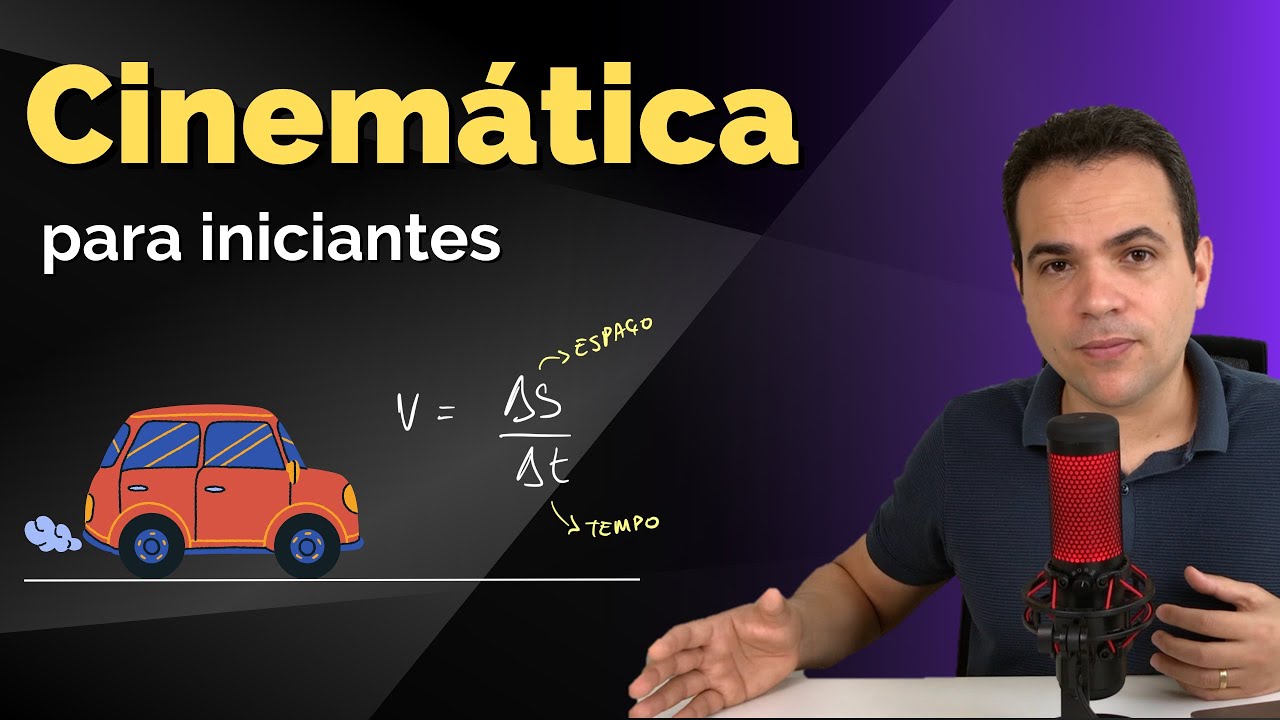 Cinemática: Variação do Espaço, distância, velocidade média e velocidade instantânea