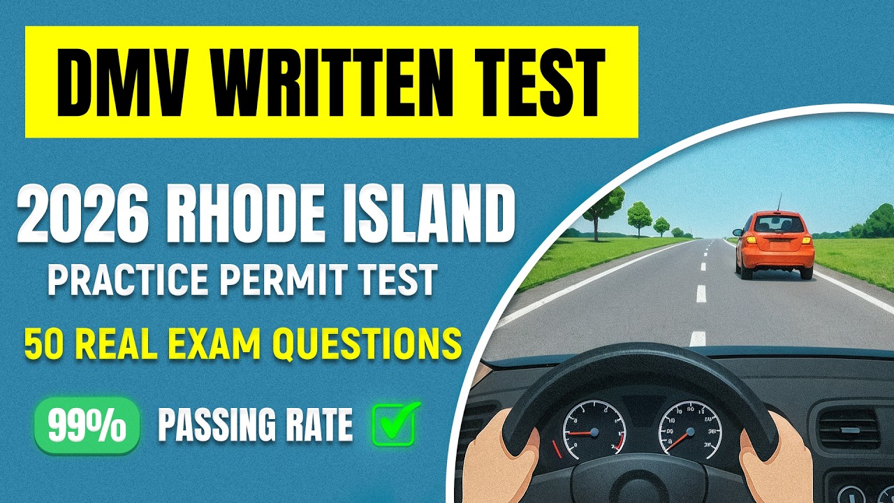 2026 Rhode Island DMV Permit Practice Test: Real Questions & Answers to Pass Your Learner’s Permit