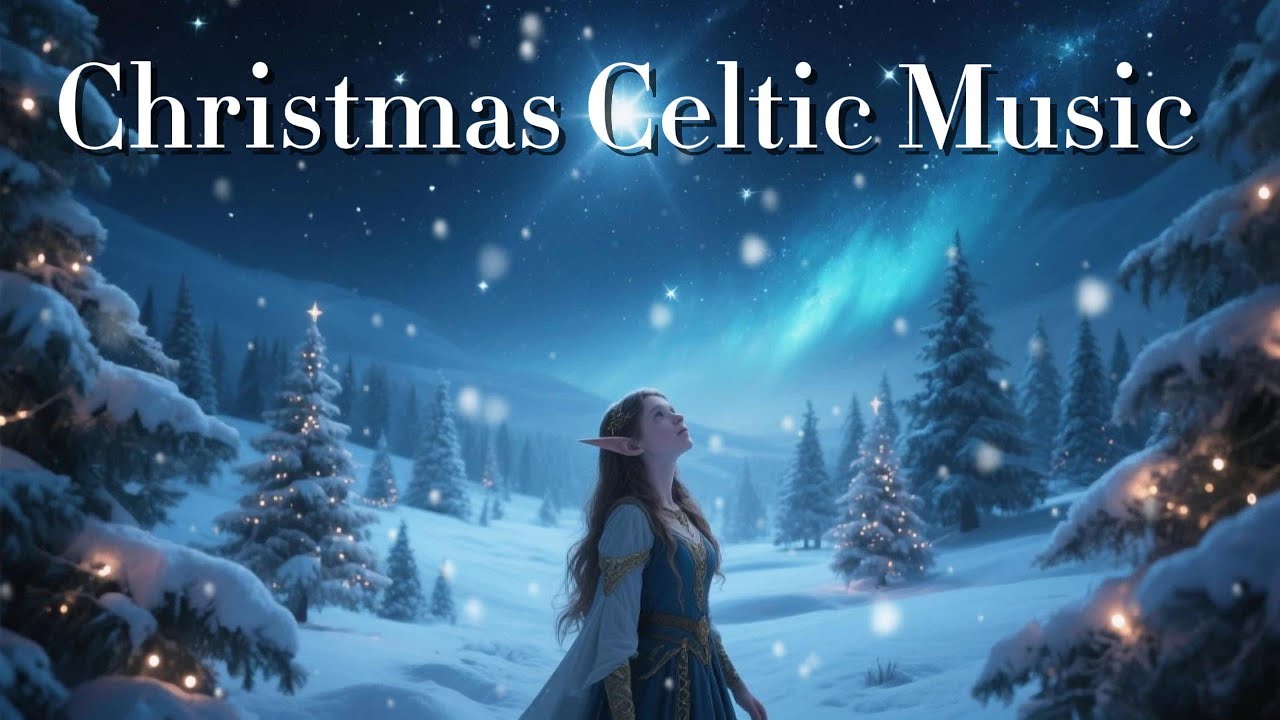 Holly Drum | Celtic Christmas  Fantasy Music — Winter Relaxing Ambience for Study & Sleep
