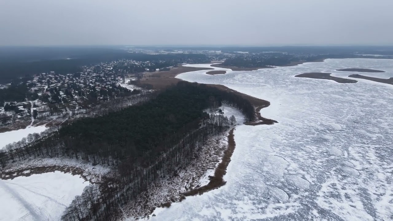 DJI NEO 2 JEZIORO JEZUICKIE ZIMA 01.2026