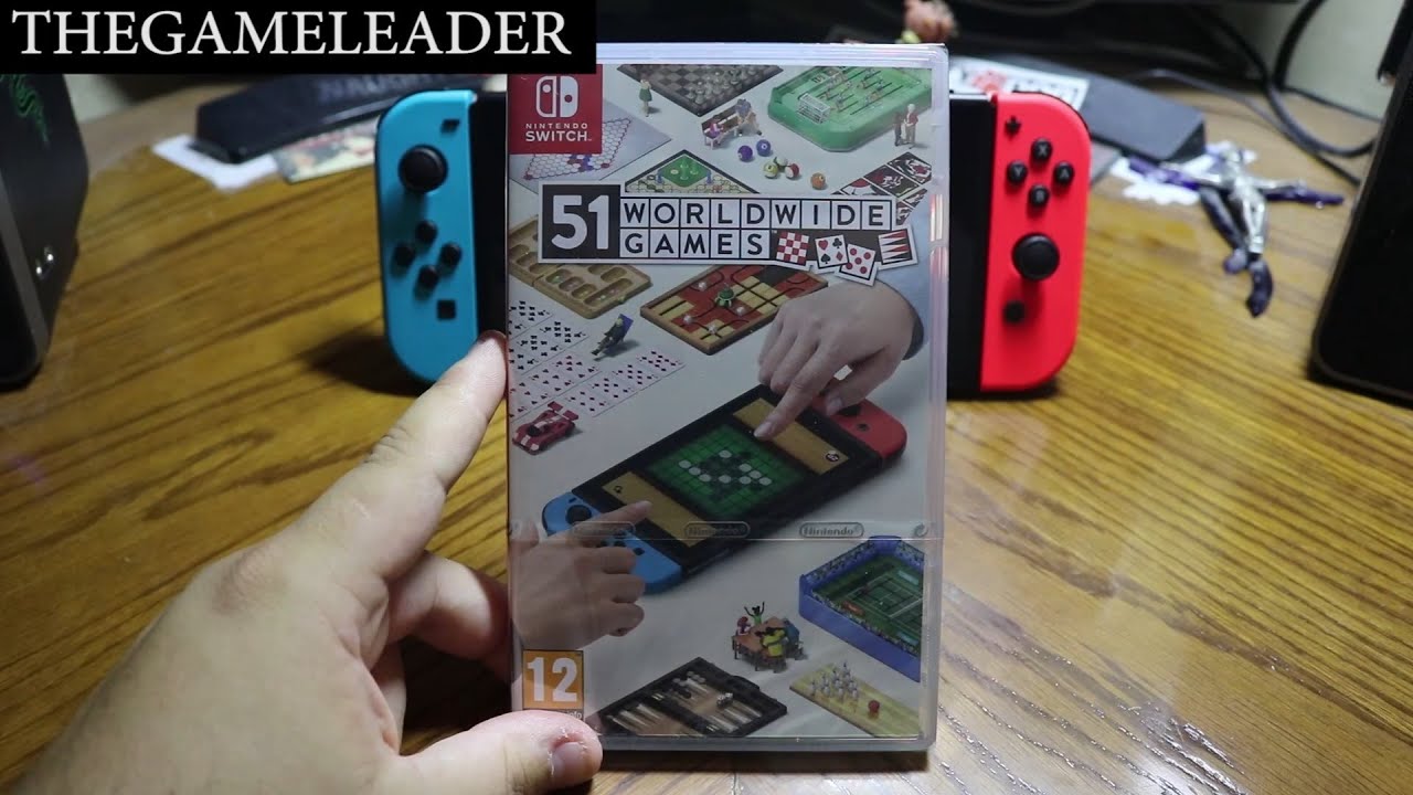 51 Worldwide Games (Nintendo Switch) - Unboxing + Intro Menu Gameplay