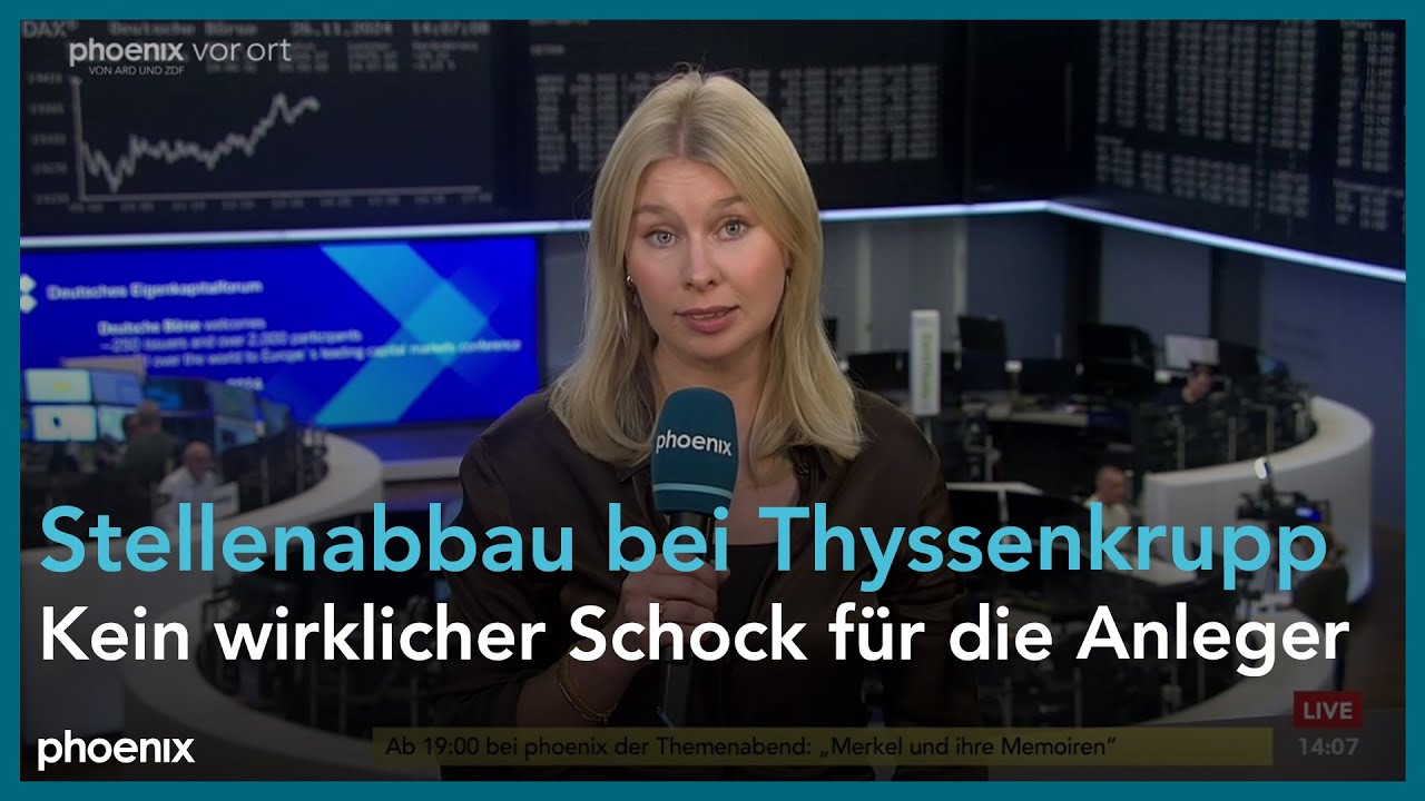Anne-Catherine Beck zu den Stellenstreichungen bei Thyssenkrupp am 26.11.24