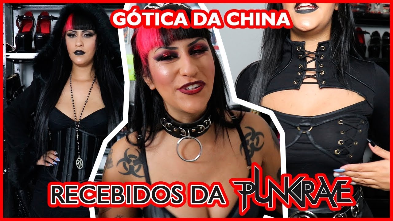 GÓTICA DA CHINA: RECEBIDOS DE R$1600,00 DA PUNKRAVE | NOSFEROTIKA