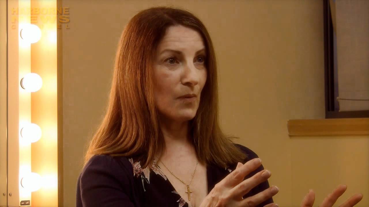 Backstage interview with Lorna Byrne at the ICC Birmingham 29th February 2012