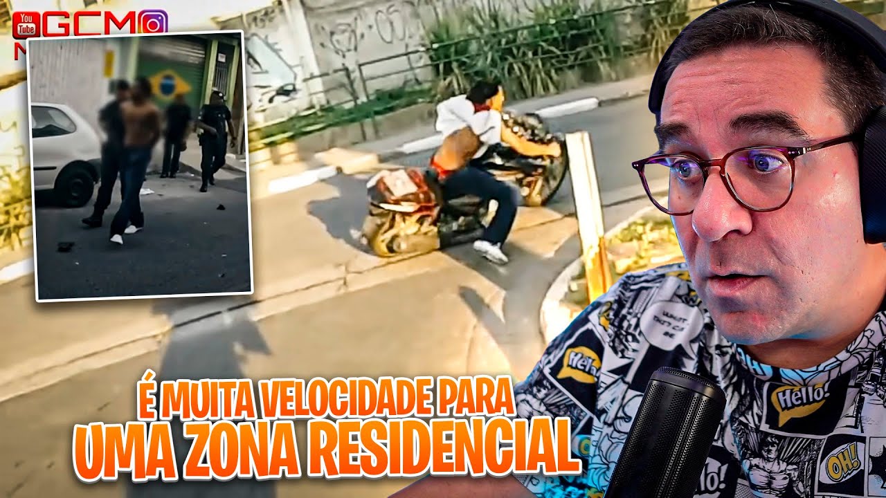 VAI DEVAGAR ZÉ! | RIC REAGE a GCM MESQUITA