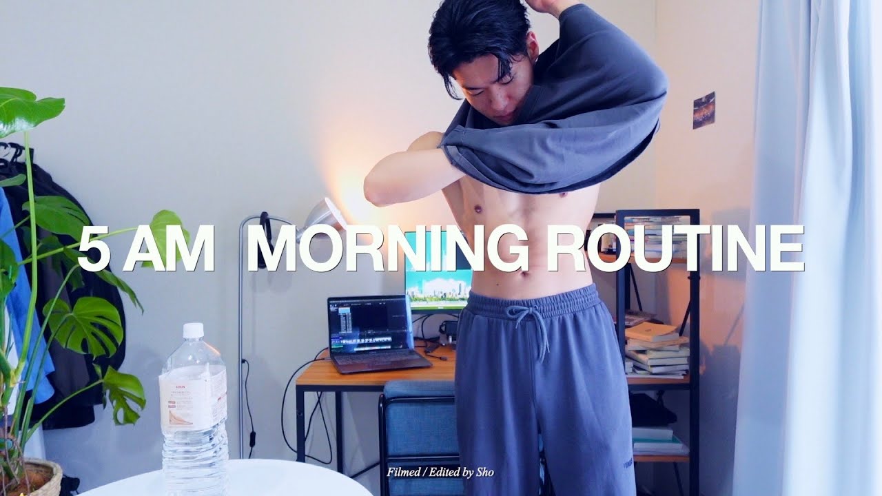 5AM Morning Routine | Why I get up early, build discipline, stay consistent | Life in Tokyo, Japan🇯🇵