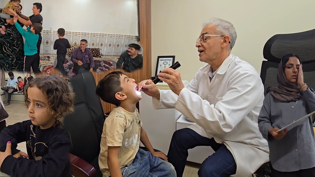 🏥 Hossein Visits an ENT Specialist in Isfahan & Narges Sees a Doctor | Rural Life 🌿