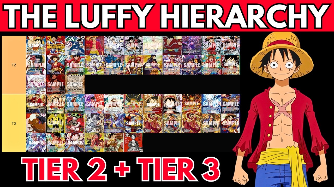 These Luffy Cards are Worth Taking a Chance On - The Luffy Hierarchy Tier 2/3