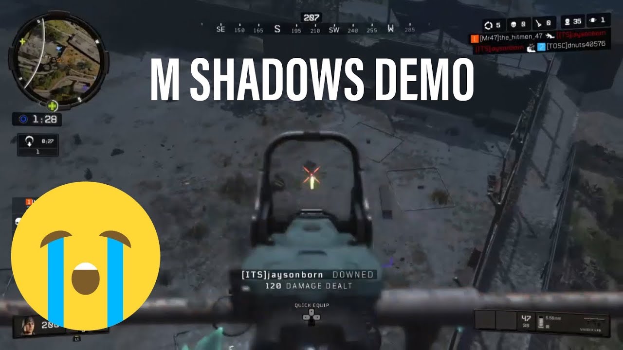 Call of duty black OPS 4 M SHADOWS GAMEPLAY