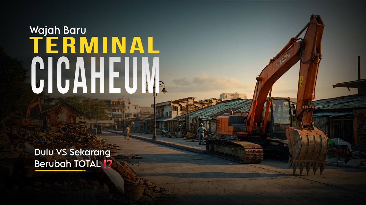 TERMINAL CICAHEUM BERUBAH TOTAL ⁉️ Lokasi Ikonik Preman Pensiun Disiapkan Jadi Depo BRT