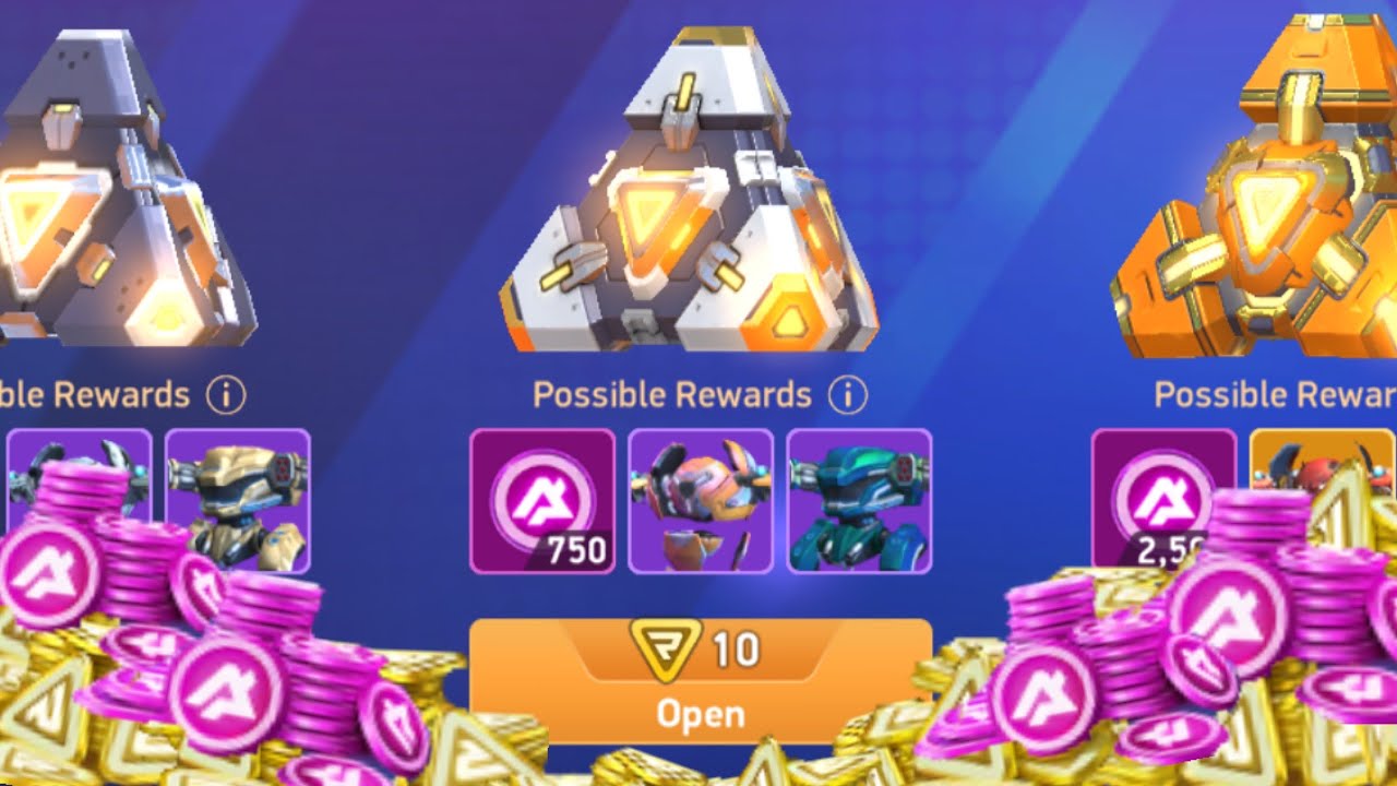 350 Fortune Vault Keys Opening!!! - Mech Arena Fortune Vault