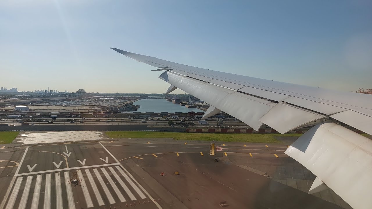 United Airlines Boeing 787-10 Descent and Landing in Newark(EWR)