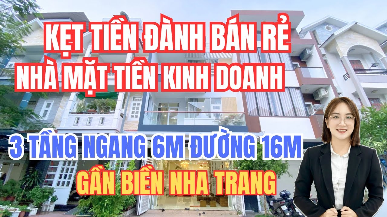 Bán nhà Nha Trang mặt tiền Vĩnh Điềm Trung giá tốt vị trí đắc địa đủ nội thất/  Thuỳ Trang Nha Trang