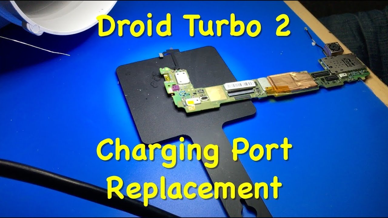 Motorola Droid Turbo 2 Charging Port Repair, Xt1585