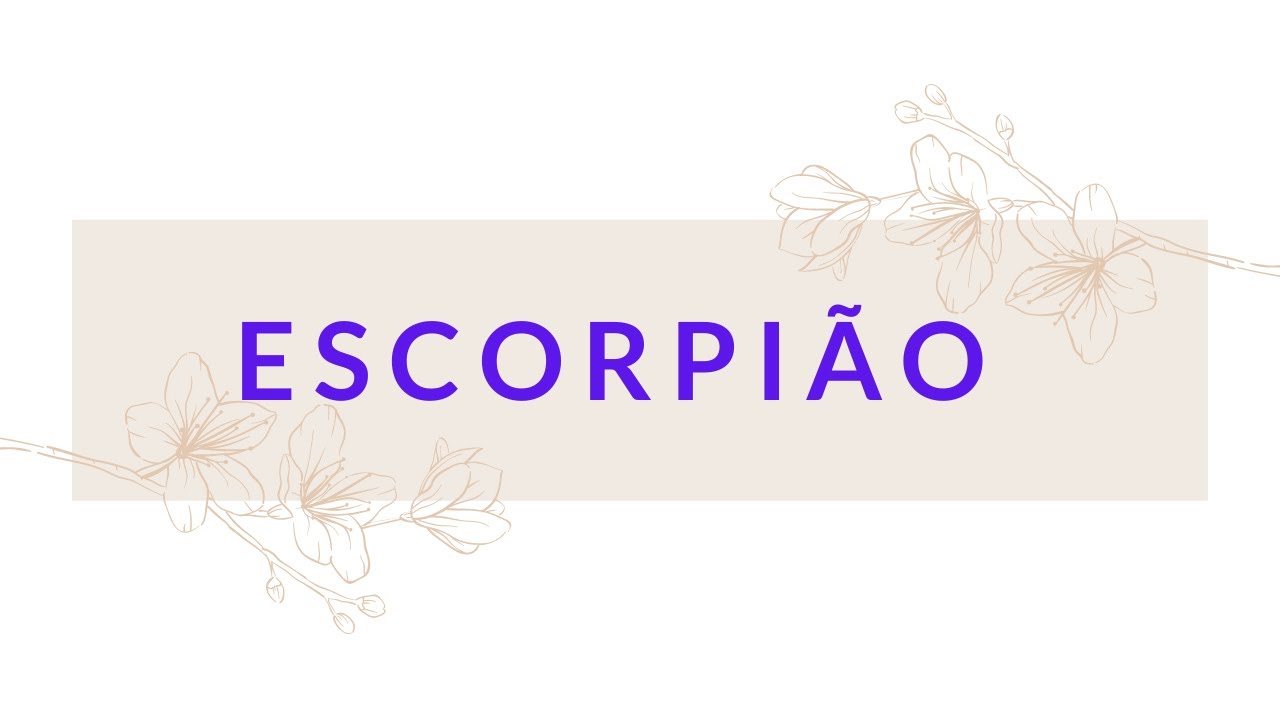 ♏ ESCORPIÃO, ALGUEM PRECISA DO SEU PERDÃO.  ❤❤🌟 🙏🙏