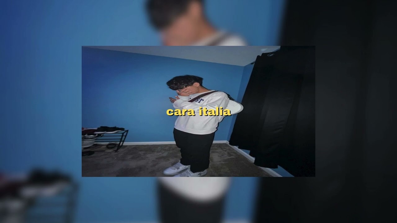 ghali - cara italia (sped up)