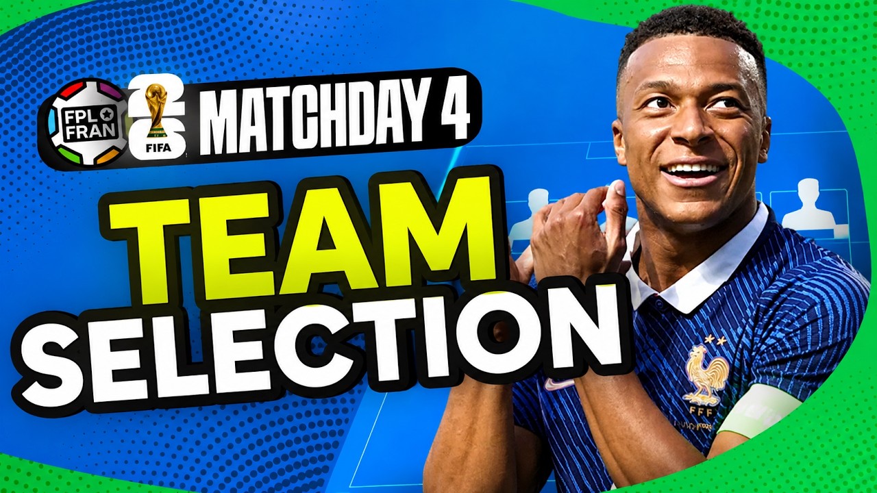 MD4 TEAM SELECTION WORLD CUP FANTASY | FIFA WC 2026