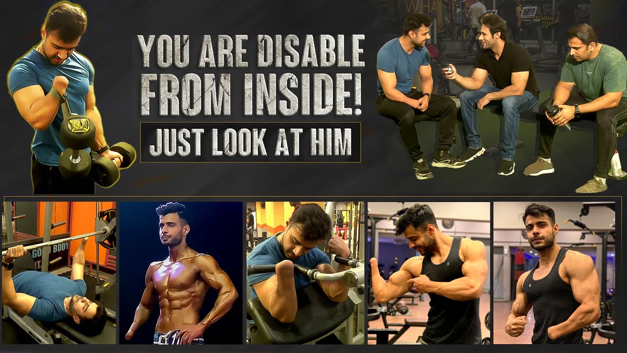 Inspiring Story of a Disabled Bodybuilder with an Incredible Physique | Gym Motivation | 92NewsHD