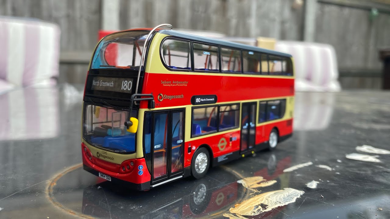 Model Bus Reviews By Adam The West Ham Fan! MBC Ukbus 0070 Selkent Ambassador Enviro 400H