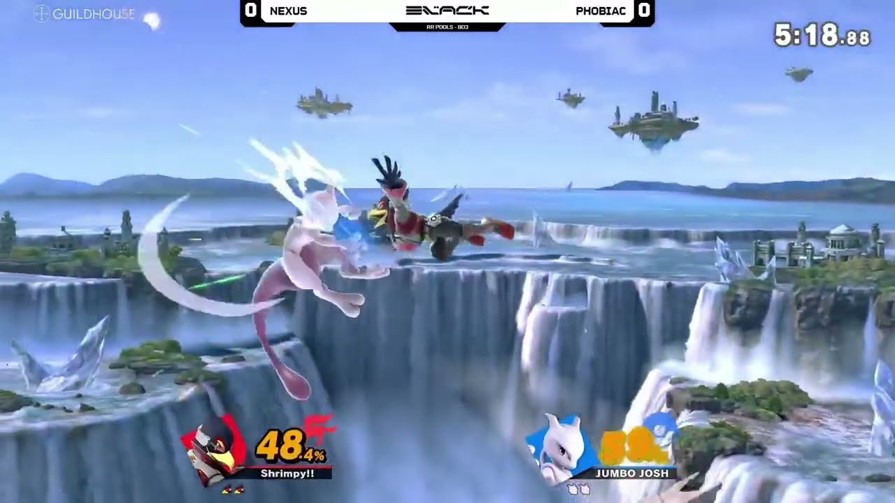 genesis black: phobiac (mewtwo) vs nexus (falco)