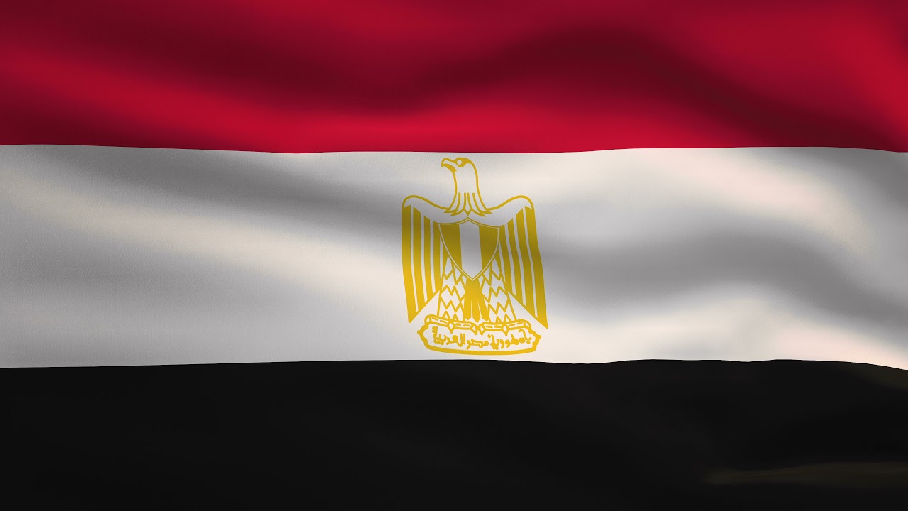 Egypt Country Flag Animation | 4k | Flags of the World