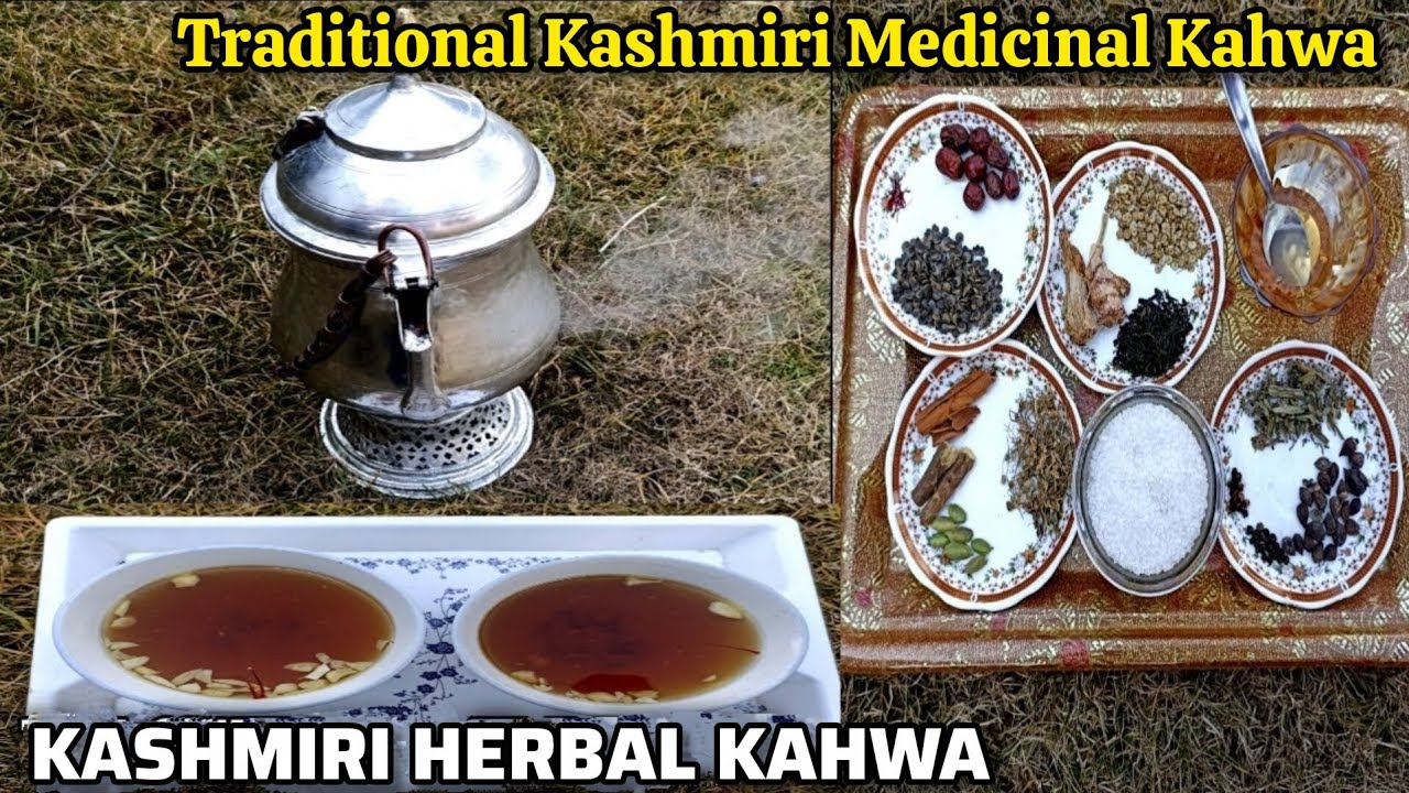 Kashmiri Herbal Kahwa | 16 Ingredients in One Samovar | Traditional Medicinal Kahwa of Kashmir | 