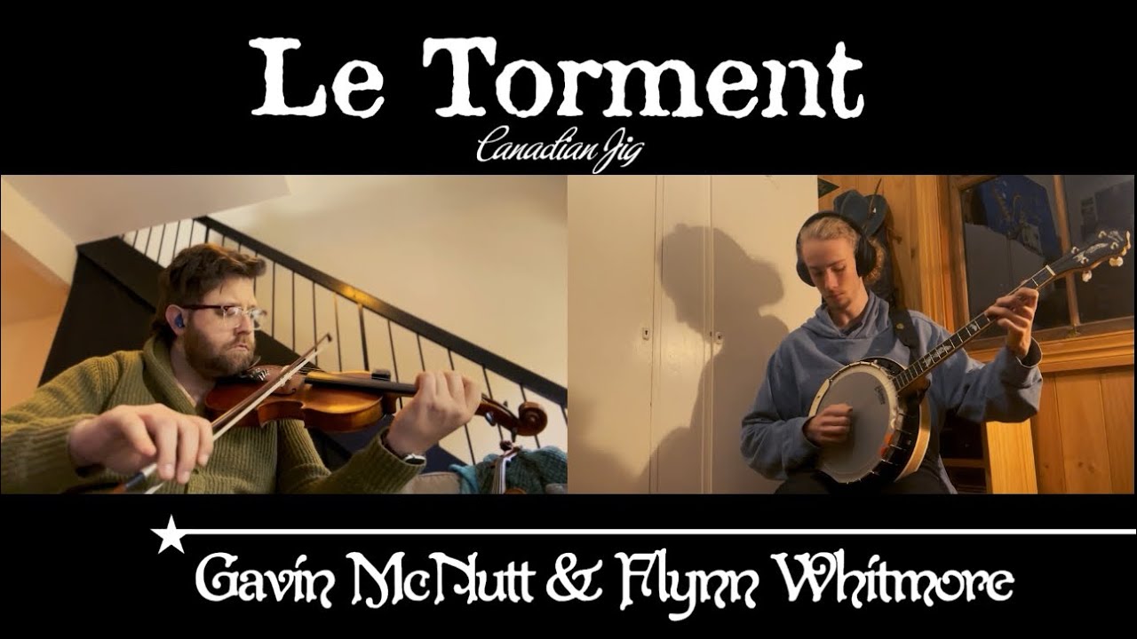 &ldquo;Le Tourment&rdquo; &mdash; Qu&eacute;b&eacute;cois Jig with @flynnwhitmore_banjo (Tenor Banjo & Fiddle)