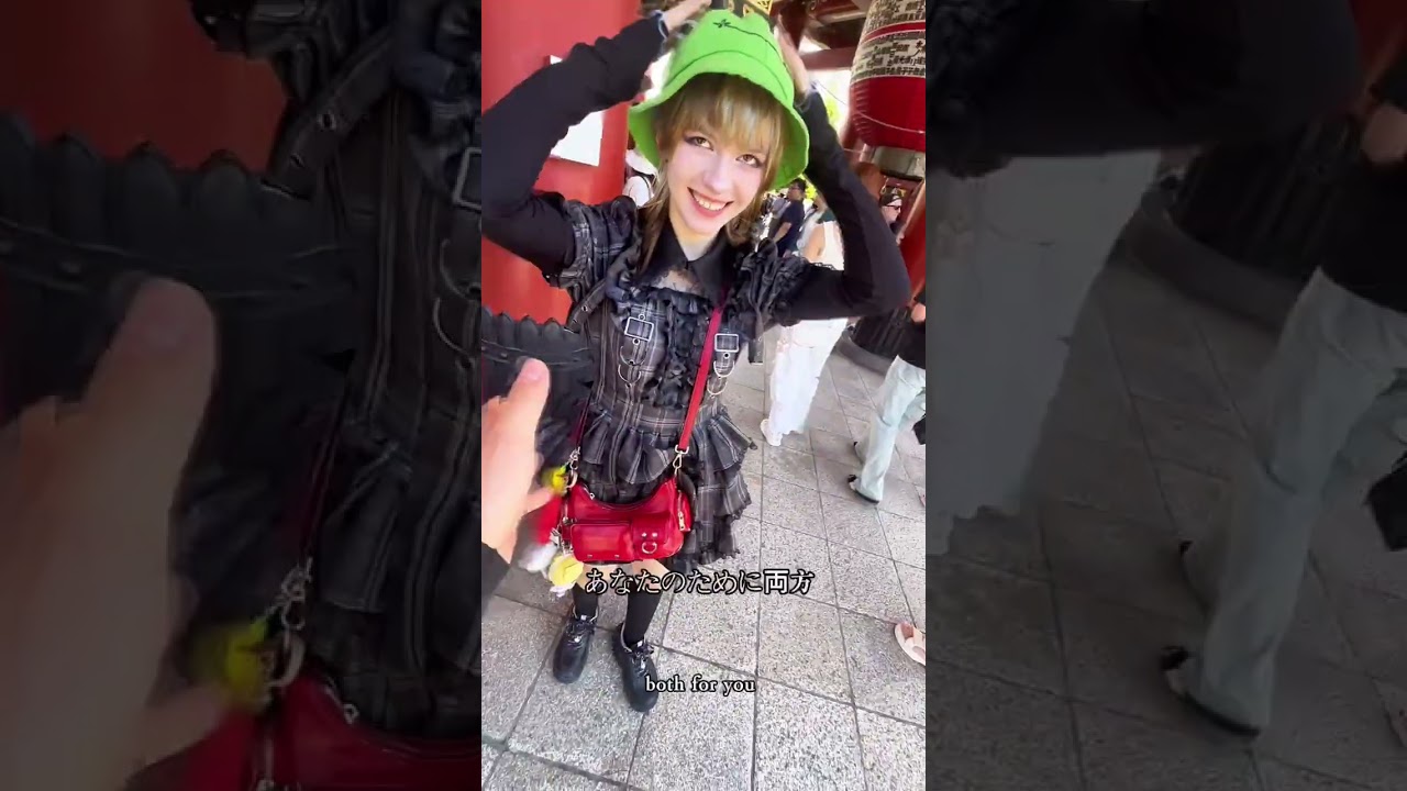 I couldn’t believe I ran into “Avril Lavigne” at Sensoji Temple in Tokyo.