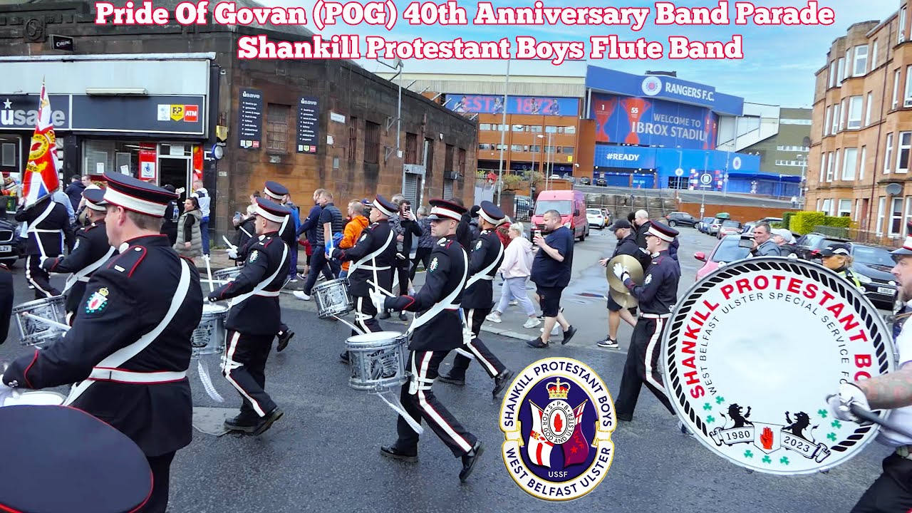 Shankill Protestant Boys - POG 40th Anniversary Band Parade 2023