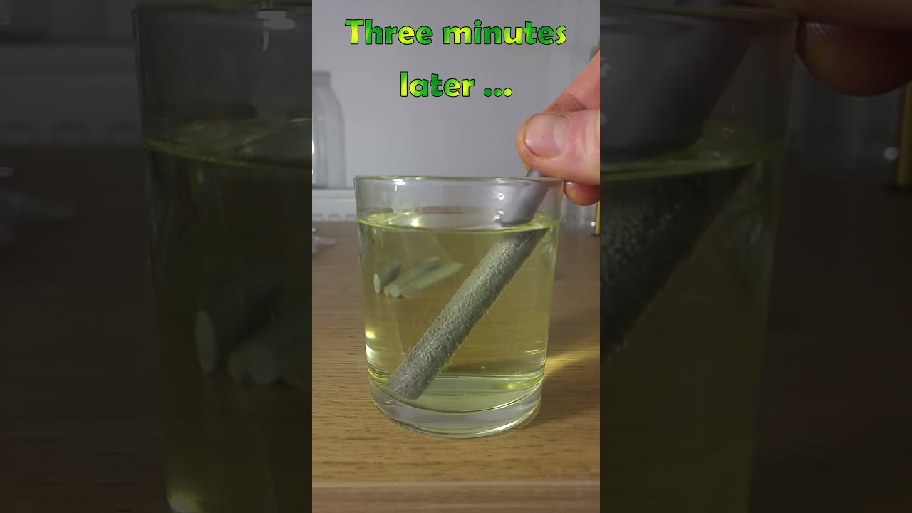 Hydrochloric Acid vs Metals #experiment #hydrogen